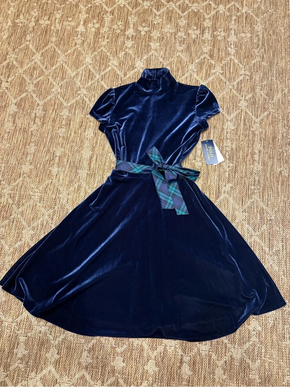Ralph Lauren Velvet Dress NWT